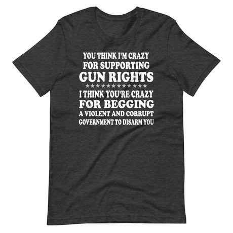 Supporting Gun Rights Shirt - Libertarian Country