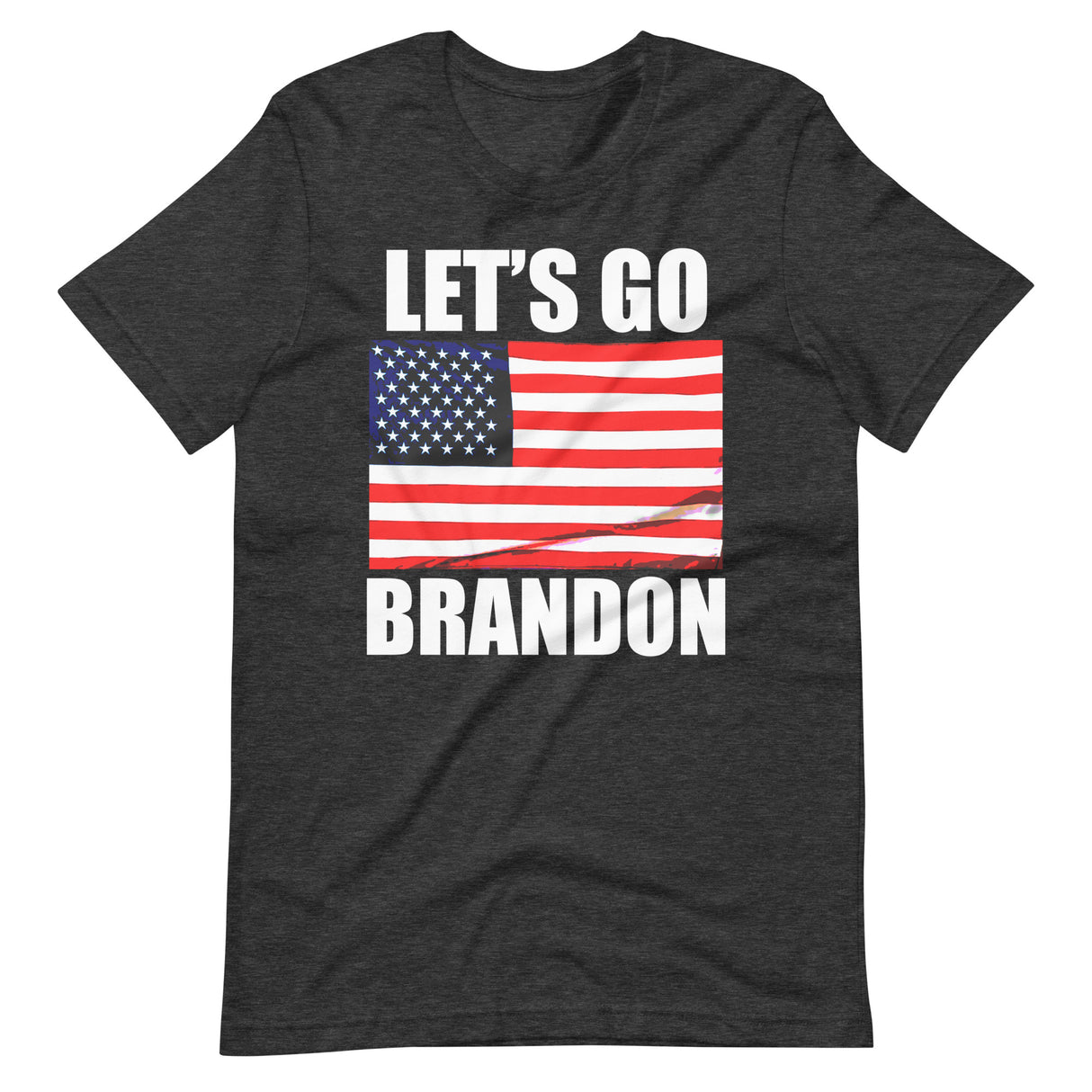 Let's Go Brandon American Flag Shirt - Libertarian Country