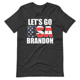 Let's Go Brandon American Flag USA Shirt - Libertarian Country
