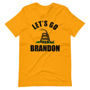 Let's Go Brandon Gadsden Snake Shirt - Libertarian Country