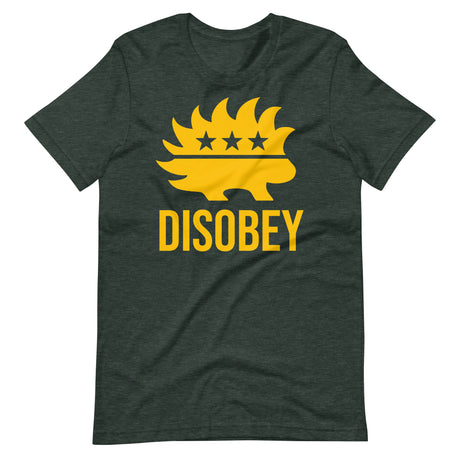 Libertarian Porcupine Disobey Shirt - Libertarian Country