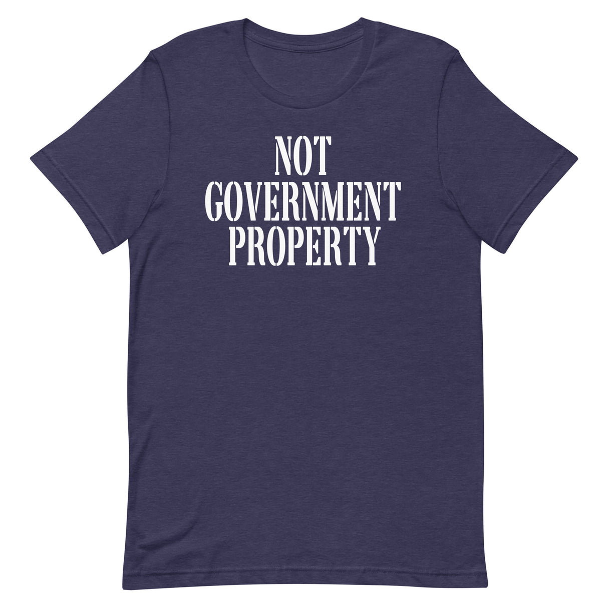 Not Government Property Shirt - Libertarian Country