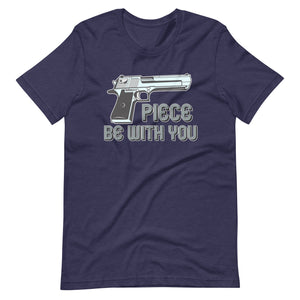 Piece Be With You Gun Shirt - Libertarian Country
