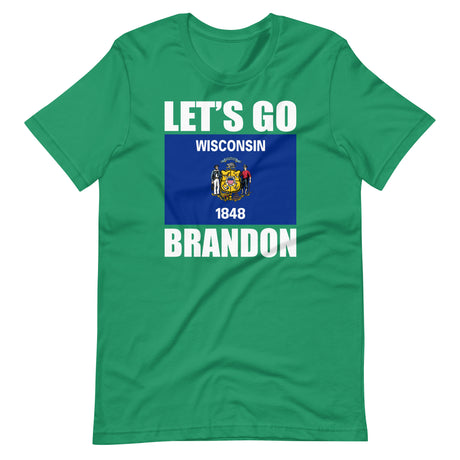 Let's Go Brandon Wisconsin Shirt - Libertarian Country