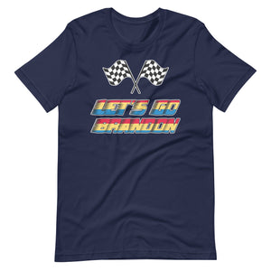 Let's Go Brandon Racing Shirt - Libertarian Country