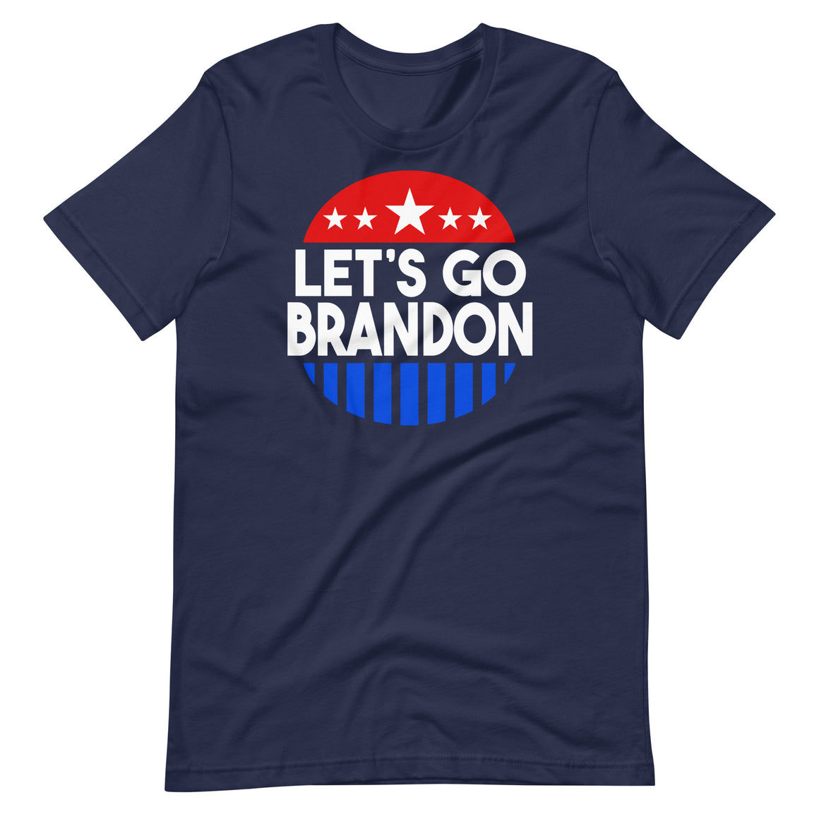 Let's Go Brandon Circle Stars Bars Shirt