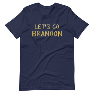 Let's Go Brandon Gold Bars Shirt - Libertarian Country