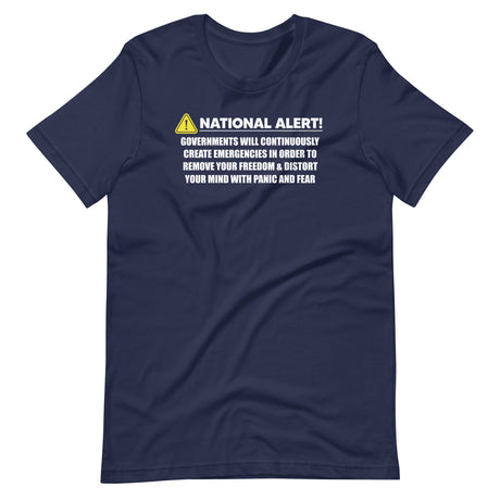 National Alert Shirt - Libertarian Country