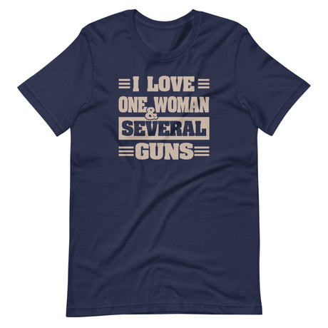 I Love One Woman and Several Guns Shirt - Libertarian Country