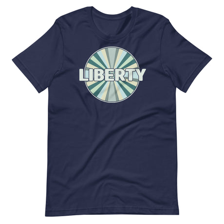 Retro Liberty Wheel Shirt - Libertarian Country