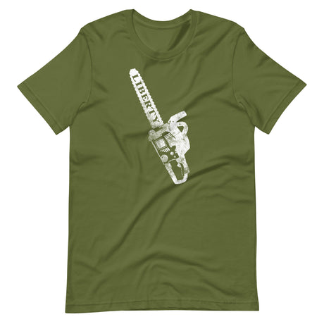 Chainsaw Liberty Shirt - Libertarian Country