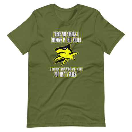 There Are Sharks And Minnows In This World Shirt - Libertarian Country