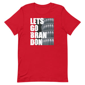 Let's Go Brandon Leaning Tower Shirt - Libertarian Country