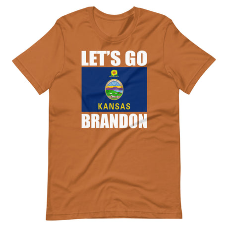 Let's Go Brandon Kansas Shirt - Libertarian Country