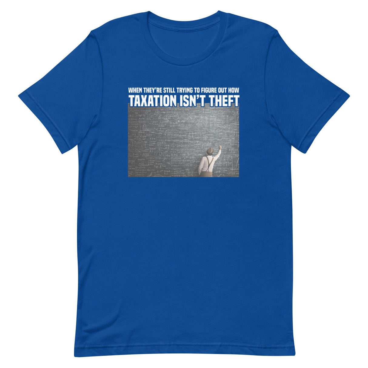 Taxation Is Not Theft Equation Shirt - Libertarian Country