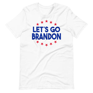 Let's Go Brandon Red Stars Shirt - Libertarian Country