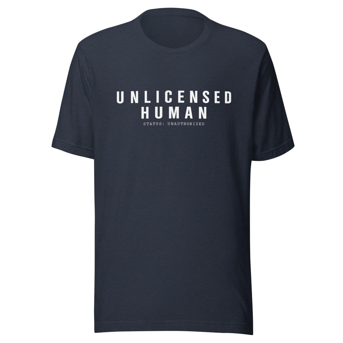 Unlicensed Human Shirt