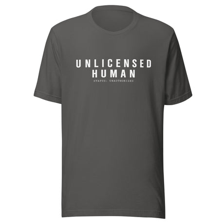 Unlicensed Human Shirt