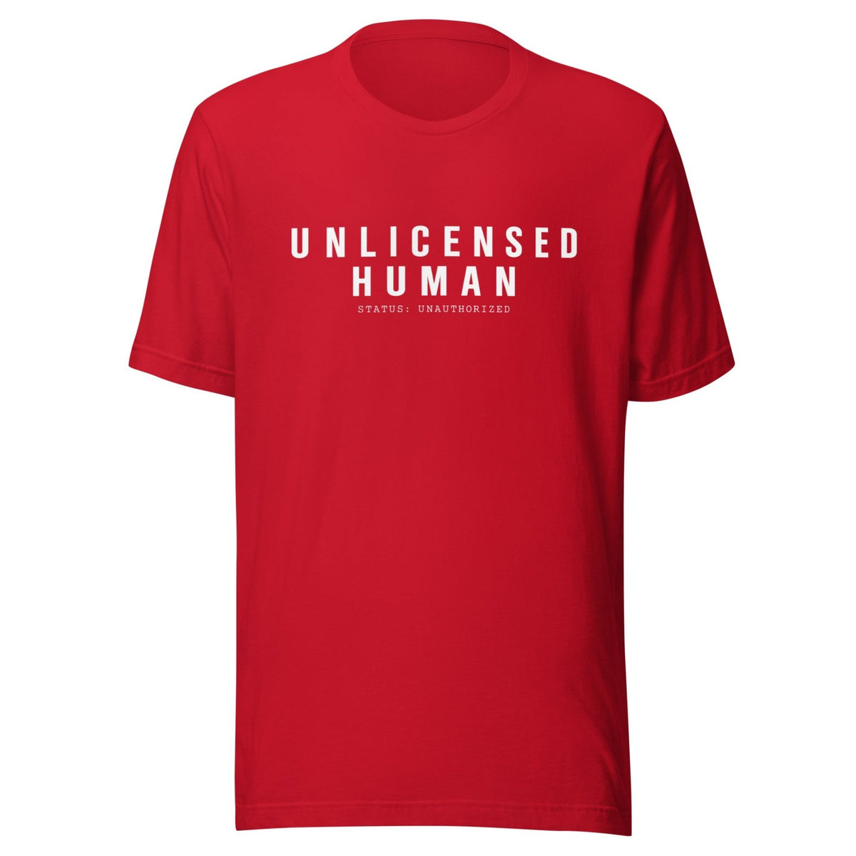 Unlicensed Human Shirt