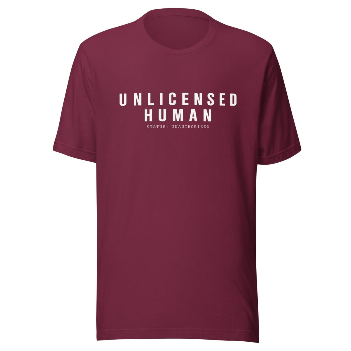 Unlicensed Human Shirt