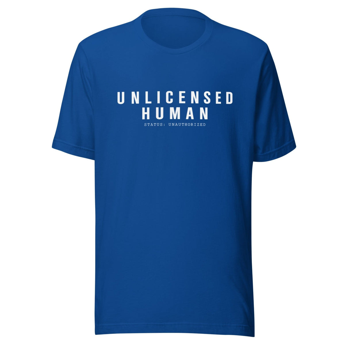 Unlicensed Human Shirt
