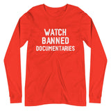 Watch Banned Documentaries Premium Long Sleeve Shirt