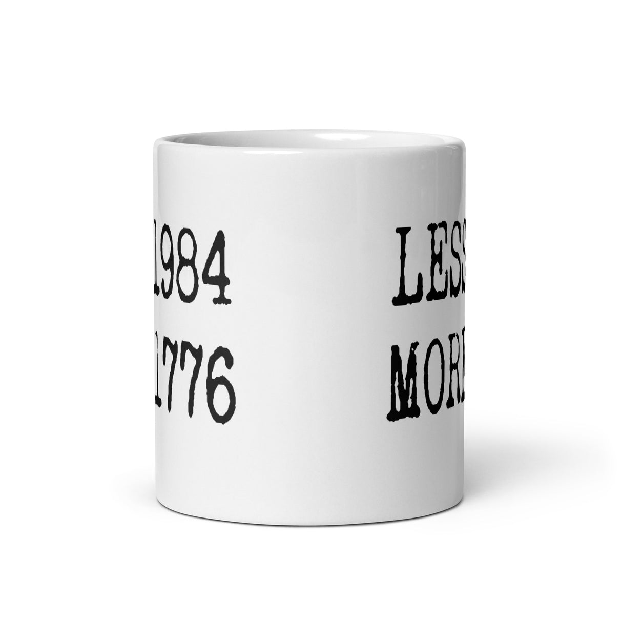 Less 1984 More 1776 Coffee Mug - Libertarian Country