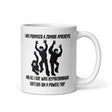 I Was Promised a Zombie Apocalypse And All I Got Was Hypochondriac Shitlibs on a Power Trip Coffee Mug By Libertarian Country