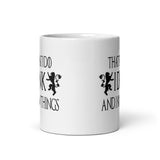 I Drink And I Know Things Coffee Mug - Libertarian Country