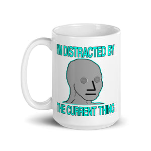 I'm Distracted By The Current Thing Coffee Mug - Libertarian Country