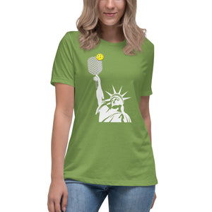 Pickleball Women's Shirt - Libertarian Country