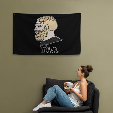 Yes Chad Meme Flag