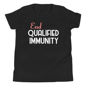 End Qualified Immunity Youth Shirt - Libertarian Country