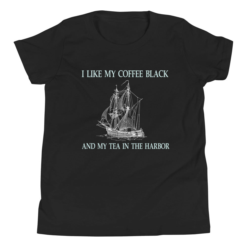 Tea in The Harbor Youth Shirt