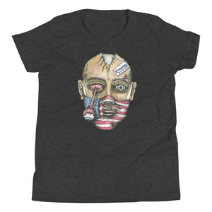 Masked Zombie Voter Youth Shirt - Libertarian Country