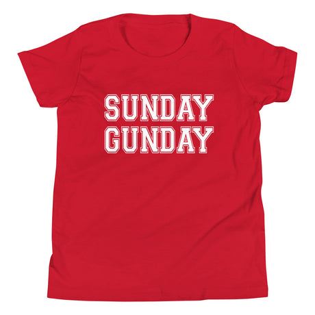 Sunday Gunday Youth Shirt - Libertarian Country