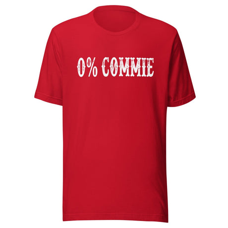 Zero Percent Commie Shirt