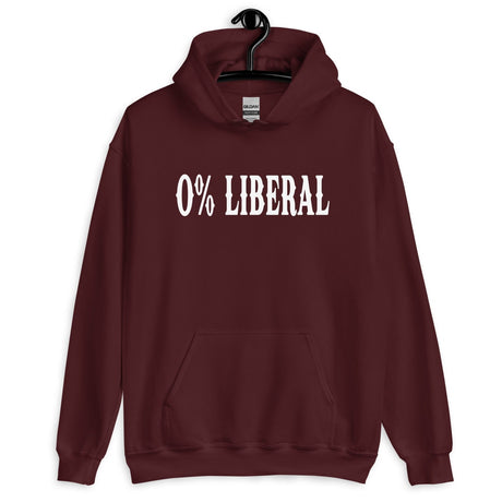 Zero Percent Liberal Hoodie