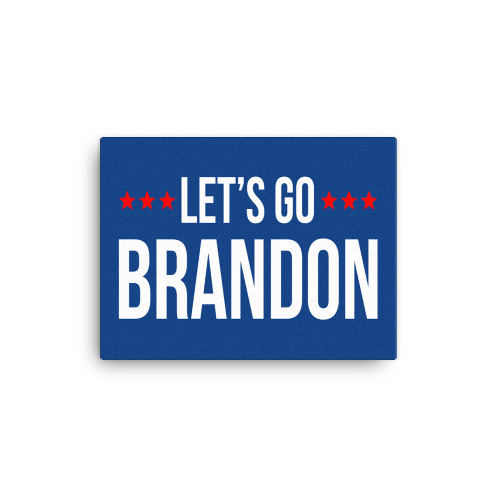Let's Go Brandon Canvas Print - Libertarian Country