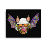 Hunter S. Thompson Psychedelic Bat Canvas Print - Libertarian Country