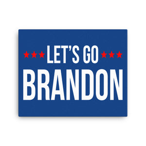 Let's Go Brandon Canvas Print - Libertarian Country