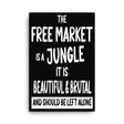 The Free Market Jungle Canvas Print