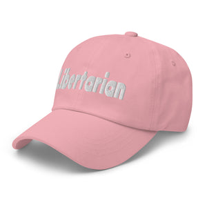 Libertarian Classic Embroidered Dad Hat - Libertarian Country