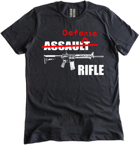 AR-15 Defense Rifle Shirt by Libertarian Country