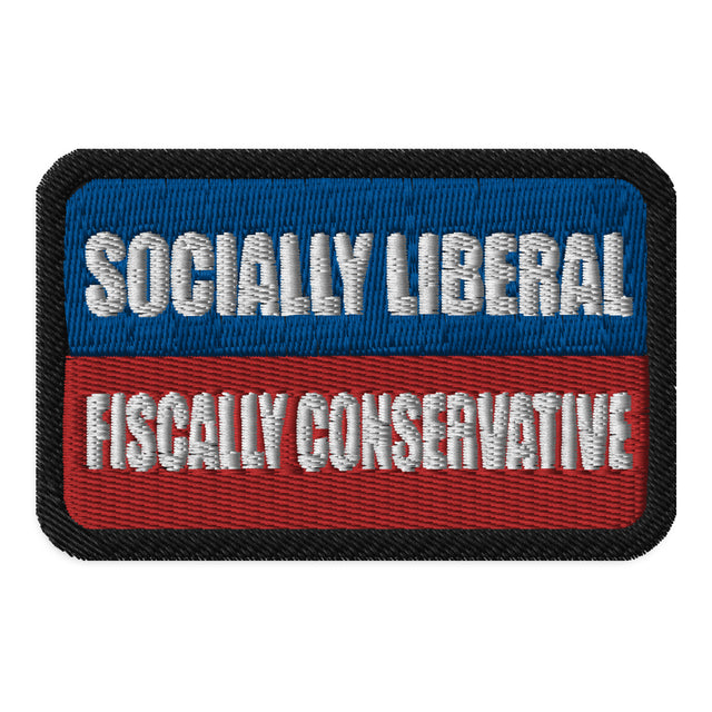Socially Liberal Fiscally Conservative Patch