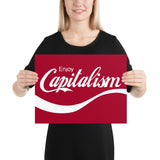 Enjoy Capitalism Poster - Libertarian Country