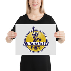 Libertarian Party Logo Poster - Libertarian Country