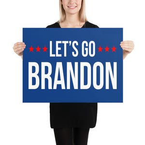 Let's Go Brandon Poster - Libertarian Country