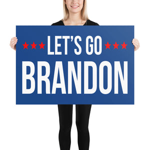 Let's Go Brandon Poster - Libertarian Country