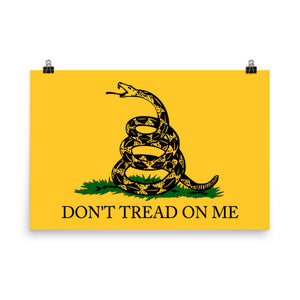 Don't Tread on Me Poster by Libertarian Country